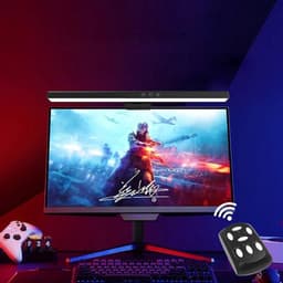 Monitor Light Bar met draadloze afstandsbediening, verstelbare helderheid en multi-hoek verstelbaar voor optimale oogbescherming tijdens het werken — thumbnail 3