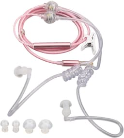 VT Goods - In-ear Binaurale Hoofdtelefoon - Anti-straling - Roze - Ruisonderdrukking - Hoofdtelefoon voor Laptop en Tablet - Ergonomisch ontwerp — thumbnail 4