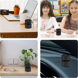 Mini Bureaustofzuiger - 1800mAh Accu - 2 Zuigstanden - USB Oplaadbaar - Tafelstofzuiger voor Bureau en Toetsenbord - 10.5 x 8 cm - Zwart — thumbnail 4
