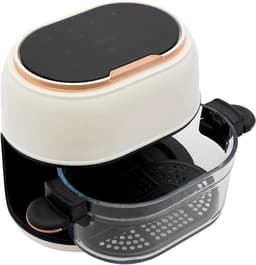 Heteluchtfriteuse - Airfryer - Gezond Koken - 24-uurs Reservering - 4 Liter Capaciteit - Wit — thumbnail 5