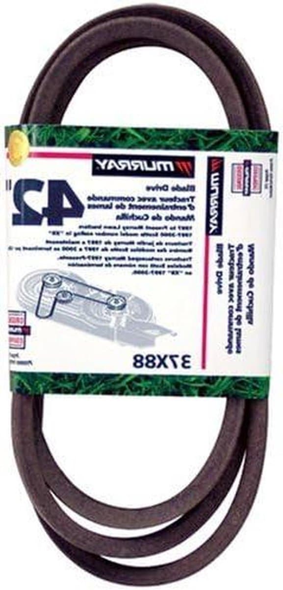 Grasmaaier Riem - Maaieronderdeel - Gazon Onderhoud - Originele Pasvorm - 42 Inch - Zwart — afbeelding 1