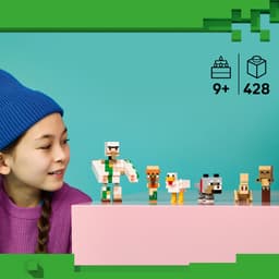 LEGO Minecraft Kipberijder Woestijnaanval Speelgoed voor Kinderen met Personages 21592 — thumbnail 14