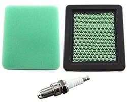 Luchtfilter geschikt voor geschikt voorfilter en bougie geschikt voor Honda grasmaaiers HRG415, HRG465, HRX426, HRX476, HRX537, HRB425 en IZY, onderdeelnummer 17211-ZL8-023.