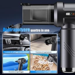 Kruimeldief draadloos - Handstofzuiger - Autostofzuiger - Flexibel — thumbnail 3