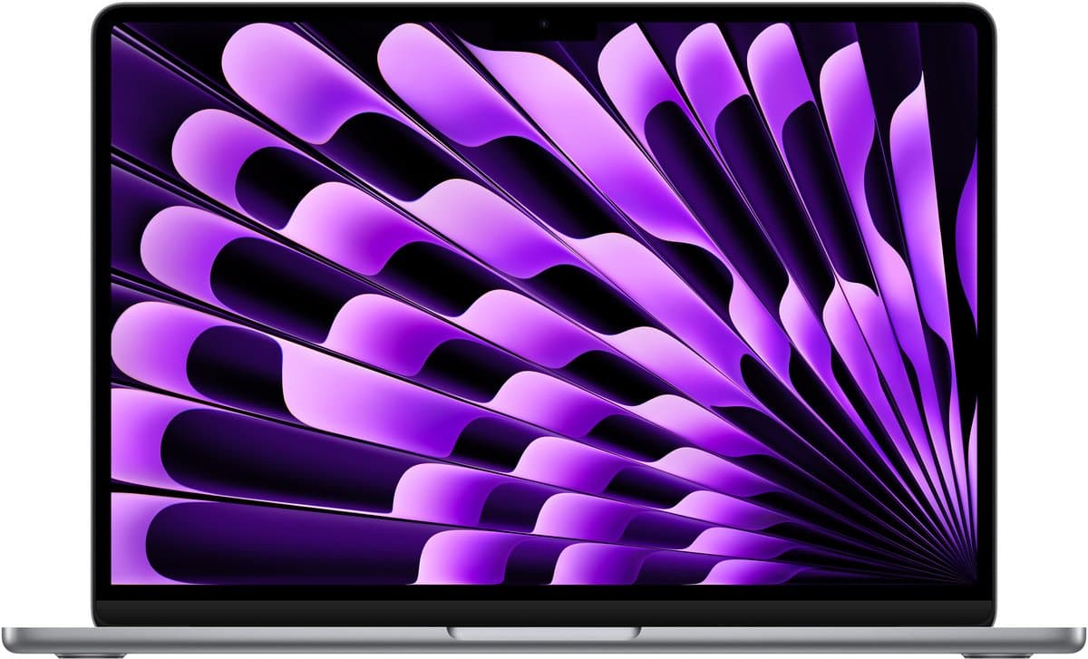 MacBook Air 13" 2024 M3 4,1 GHz 16 GB 256 GB SSD Spacegrijs — afbeelding 1