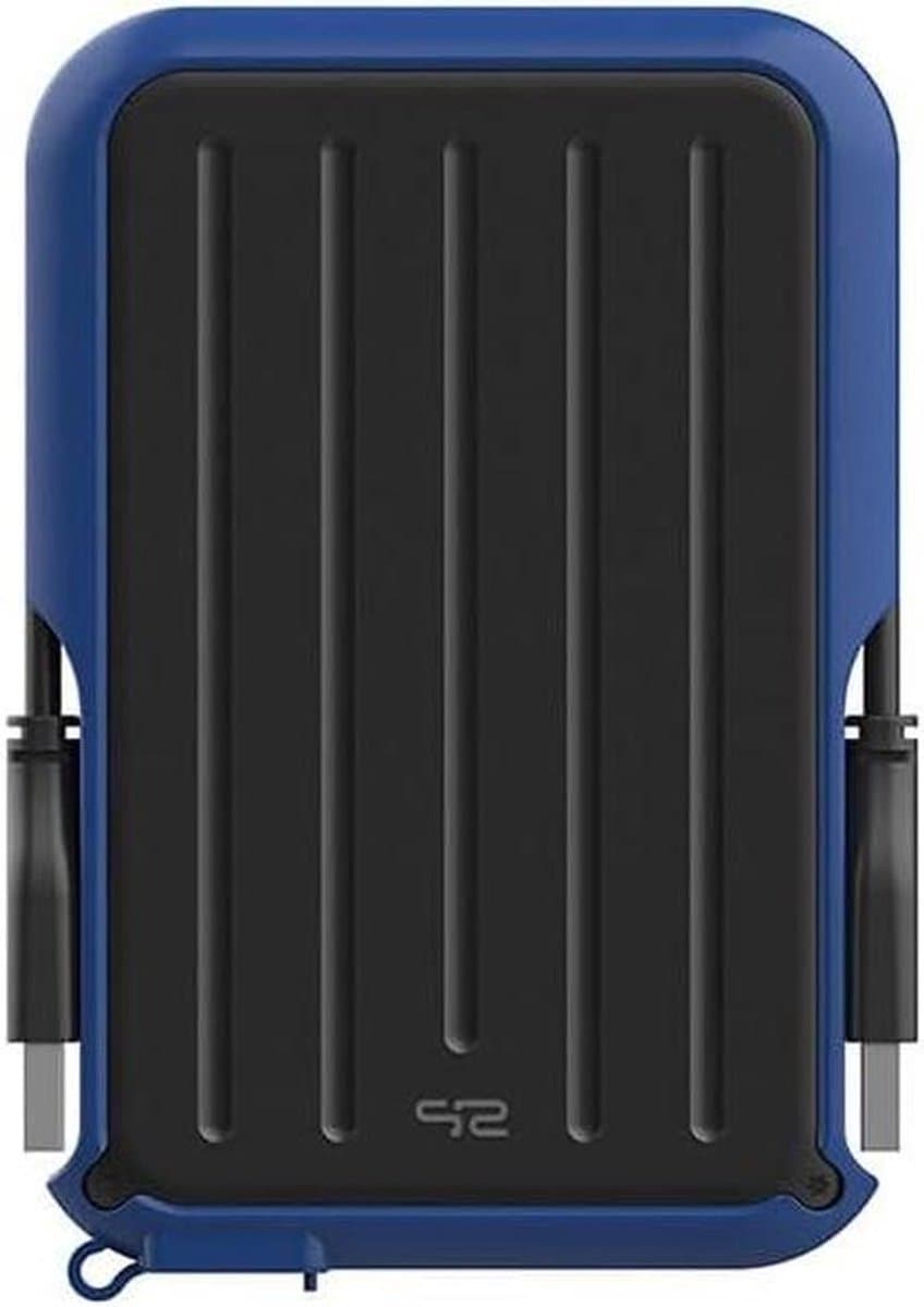 Externe Harde Schijf - Opslagstation - Bestanden Opslaan - IPX4 Waterbestendig - 4TB - Blauw — afbeelding 1