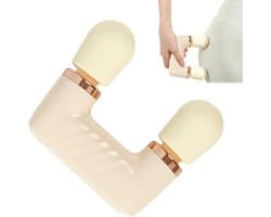 Mini Massage Gun, Double Head Body Massage, Muscle Relaxation Device, for Sports, Women, Men, Workers, Professionals, Travel, Home, Office, Gym, Travel