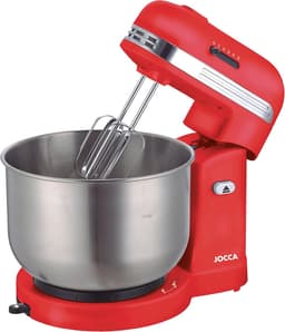 Standmixer met Kom - Keukenmachine Mixer - Bakken en Mixen - 5 Snelheden - 3.5 Liter - Rood — thumbnail 4