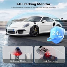 Auto Dashcam - 4K Recorder - Veilig Rijden - Dubbele Opname - 170 Graden - Zwart — thumbnail 3