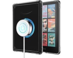 Kindle Paperwhite Hoesje - E-reader Cover - Bescherming E-reader - Draadloos Opladen Compatibel - 7 inch - Transparant