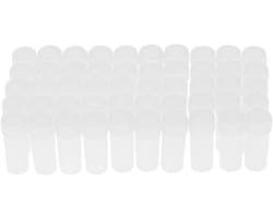 Mini Plastic Test Tubes 50 Stuks - 5ml Proefbuisjes voor Monsters, Kleine Opslagcontainers en Laboratoriumgebruik