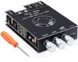 Krachtige Hifi Stereo Audio Versterker Module met Bluetooth 5.0 en Meerdere Ingangen