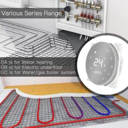 Slimme WiFi Thermostaat met App Bediening | Voor Gas- en Waterketels | Programmeerbaar | Compatibel met Alexa & Google Home — thumbnail 5