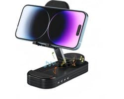 Draadloze Bluetooth Speaker met Universele Telefoonhouder en HD Surround Geluid