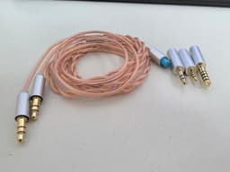 Gebalanceerde Koptelefoon Kabel Verloopstekker Set 4.4 mm 2.5 mm 3.5 mm Upgrade Draad — thumbnail 3