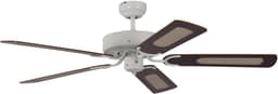 Grote Plafondventilator 132 cm Wit Zonder Verlichting 5 Bladen — thumbnail 1