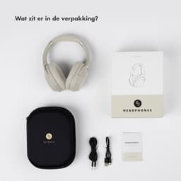 Selencia Urban Play Koptelefoon - Draadloze Koptelefoon met Active Noise Cancelling - Bluetooth Headphones - Melody Mist — thumbnail 11
