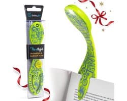 Flexibele Leeslamp met Boekmarkeerfunctie – LED Clip-On Leeskamp met Ontwerpen voor Kinderen en Volwassenen