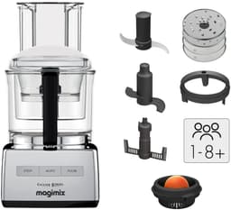 Magimix CS 5200 XL Premium Foodprocessor - Keukenmachine met Sapcentrifuge - Glimmend Chroom — thumbnail 3