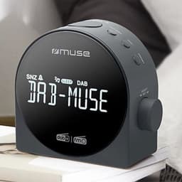 Muse M-185CDB - Stijlvolle digitale wekkerradio met DAB+/FM-radio en groot display — thumbnail 3