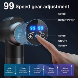Massager met 99 snelheden en 6 massagekoppen — thumbnail 5