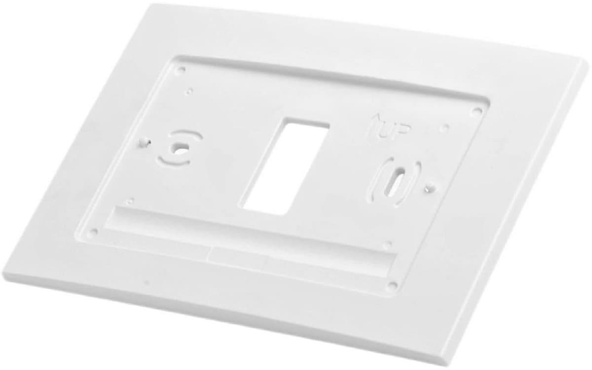 Wandmontageplaat voor Slimme Programmeerbare Thermostaat, Wit — afbeelding 1