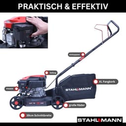 Benziene Grasmaaier met Aandrijving 39 cm Snijbreedte en Mulchfunctie — thumbnail 5