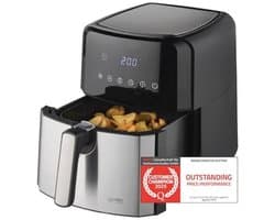 Airfryer 5L met Digitale Timer en 8 Programma's | Roestvrijstalen Mand | Gezond Frituren tot 200°C
