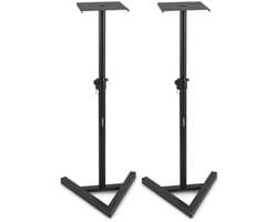 Studio Monitor Set met Hoogte Verstelbare Standaards