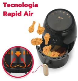 Compacte 2 Liter Heteluchtfriteuse met Digitaal Display en Timer tot 200 °C — thumbnail 3