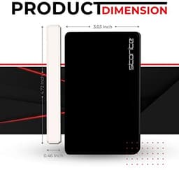 Externe harde schijf 500GB - Draagbare USB 3.0 HDD voor Laptop, PC, Mac, en Gameconsoles — thumbnail 5