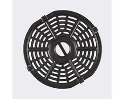 Compacte Airfryer met 3.2 Liter, Instelbare Temperatuur en Receptenboek