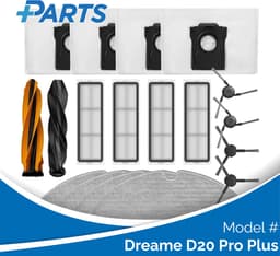 Dreame D20 Pro Plus Onderhoudsset (Plus.Parts® alternatief voor RAK72 / RAK73) — thumbnail 1