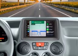 Autoradio 4/64 met wireless Carplay en Android auto | Geschikt voor Fiat Panda 2003-2012 | Radio scherm met Navigatie | 2003 2004 2005 2006 2007 2008 2009 2010 2011 2012 | 169 | Met screencleaner — thumbnail 2