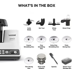Kenwood kCook Multi CCL401WH 4,5 l Grijs, Wit — thumbnail 3