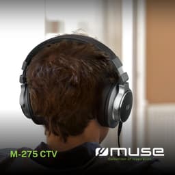 Muse M-275CTV - TV hoofdtelefoon, zwart — thumbnail 3