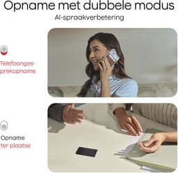 Plaud Note - LLM Empowered - AI Voice Recorder - Starlight - 64gb intern geheugen - - Incl. Magnetic Black case in verpakking - Magsafe - Originele PLAUD hoes — thumbnail 4