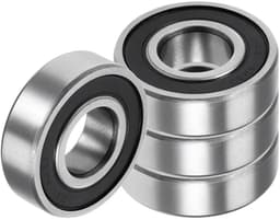 EGoods - Diepe groefkogellagers 6204Rs - 20 x 47 x 14 mm - chroomstaal lagers voor machines - set van 4 — thumbnail 1