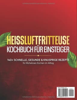 Heißluftfritteuse Kochbuch voor Beginners: 140+ Gezonde, Snelle & Knapperige Recepten — thumbnail 2