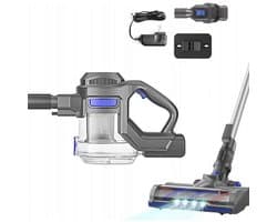 Draadloze 4-in-1 stofzuiger met 100 AirWatt en flexibele borstel