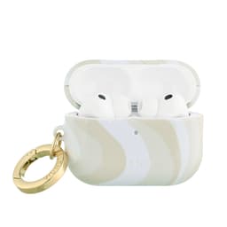 Selencia Case - Hoesje geschikt voor AirPods Pro 3 - Desert Waves Beige — thumbnail 1