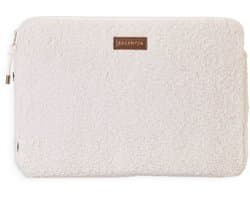 Selencia Teddy Laptop Sleeve - Laptop Hoes geschikt voor 13 / 13.3 / 13.6 / 14 / 14.2 inch - Latte