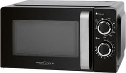 Magnetron met Grillfunctie 17 Liter Inhoud 700W Magnetron 900W Grill Zwart — thumbnail 1