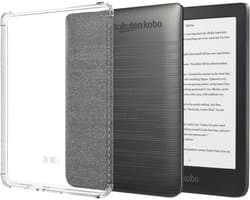 Schokbestendige eReader Hoes voor 15,2 cm (2018) - Versterkte Hoeken & Antivervaging Silicone Gel, Lichtgewicht TPU Bumper