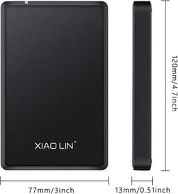 Draagbare Externe Harde Schijf 500GB met USB 3.0 - Compact en Lichtgewicht voor PC, Mac en Laptop — thumbnail 3