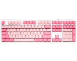 Ducky ONE 3 Gossamer Pink - Toetsenbord - full-size - US-layout - roze