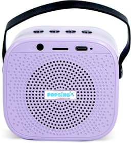 Kuromi - karaoke set voor kinderen - draadloze microfoon en speaker - met lichteffecten - stemvervorming — thumbnail 5