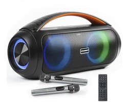 Draadloze Bluetooth Speaker - Waterdicht IPX7 met LED Verlichting en Micro-SD/USB Ondersteuning