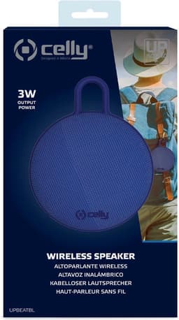 Celly Up Beat Mono draadloze luidspreker Blauw 3 W — thumbnail 3