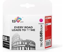 TB Print TBC-CLI581XXLM inktcartridge 1 stuk(s) Compatibel Magenta